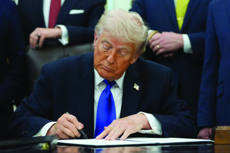 Trump says he'll place 25% tariff on autos from the EU, accusing it of not complying with trade deal
